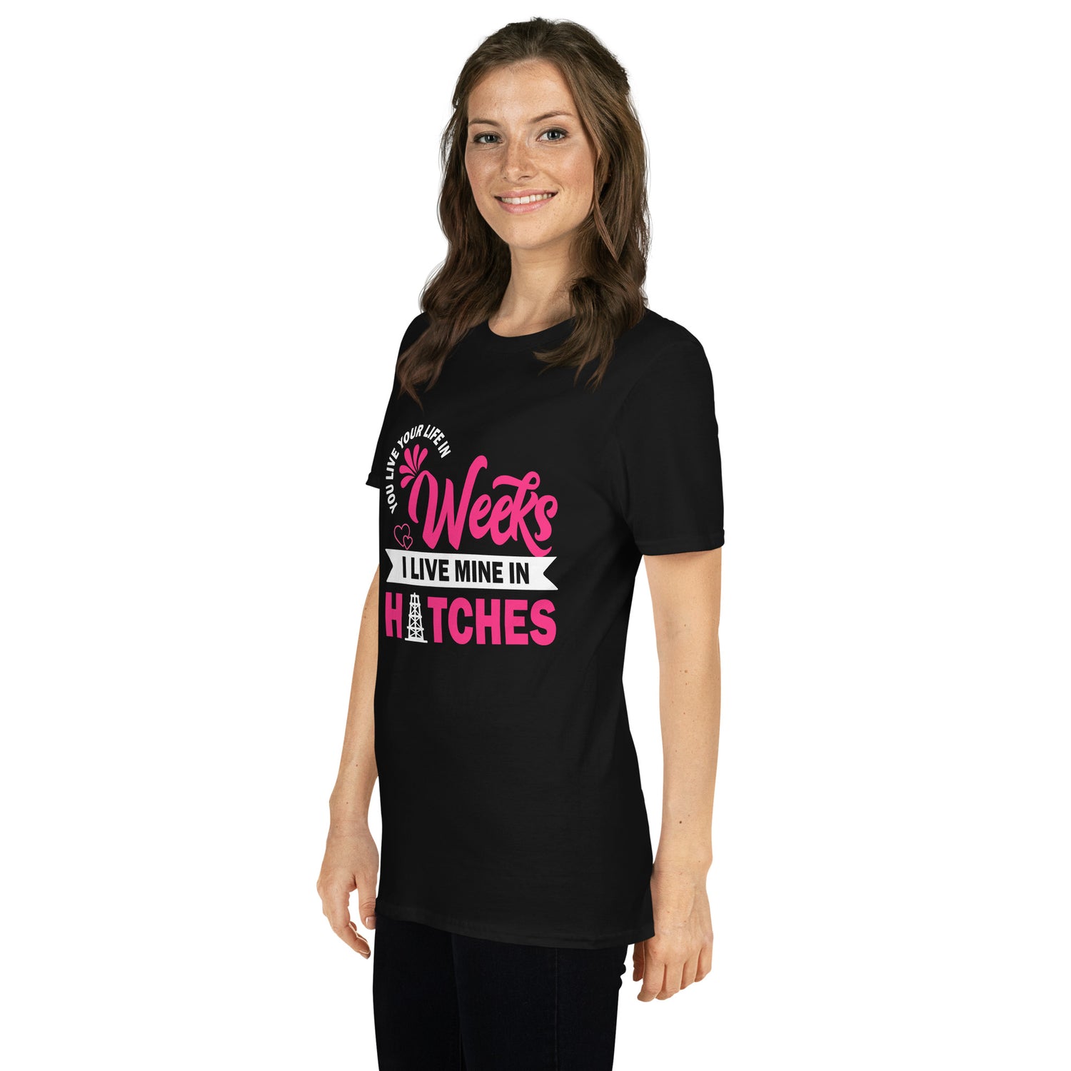 I Live Mine In Hitches - Women's T-Shirt